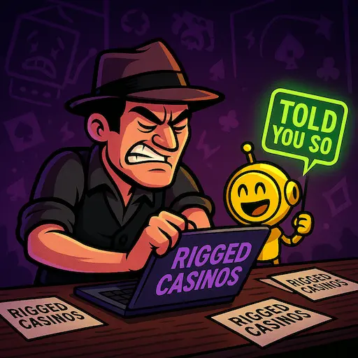 ricks angry on rigges casinos